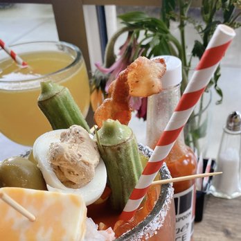 Brick & Spoon - Orlando - Build your own Bloody Mary Mix - New American Near Me - Maitland, Florida