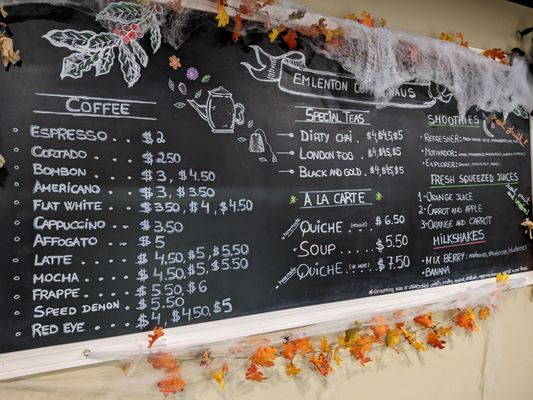 Menu photo 1 Emlenton Coffee Haus Emlenton, PA Menu photo 1 Emlenton Coffee Haus Emlenton, PA
