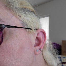 Helix piercing Helix piercing