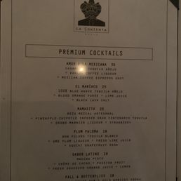 Cocktail menu as of 12.2023 Cocktail menu as of 12.2023