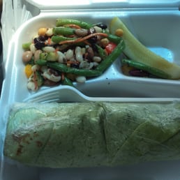 Grilled Salmon Wrap