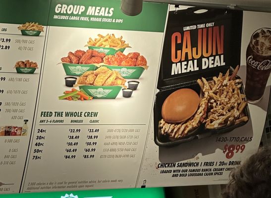 Menu photo 3 Wingstop College Station, TX