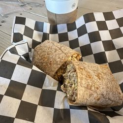 Washington Street Coffee House - Sausage burrito