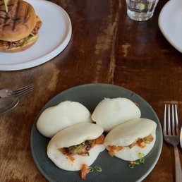 Smash Burger and Pork Belly Buns Smash Burger and Pork Belly Buns