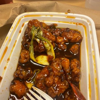 Nasi Malay Thai Sushi - Malaysian Generals Chicken with Bok choy (allegedly) - Sushi Bars Near Me - Bear, Delaware