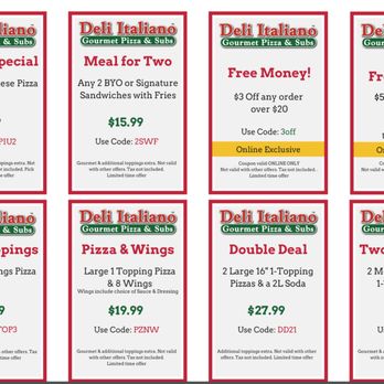 Deli Italiano - Deceptive promo deal practices just pushed my business a few minutes down the street to Lost Dog - Pizza Near Me - Arlington, Virginia Deli Italiano - Deceptive promo deal practices just pushed my business a few minutes down the street to Lost Dog - Pizza Near Me - Arlington, Virginia