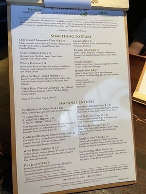 Menu photo 5 Caroline's Restaurant Dubuque, IA