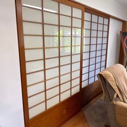 RK Handyman - Shoji door tracks cleaned for a smoother operation