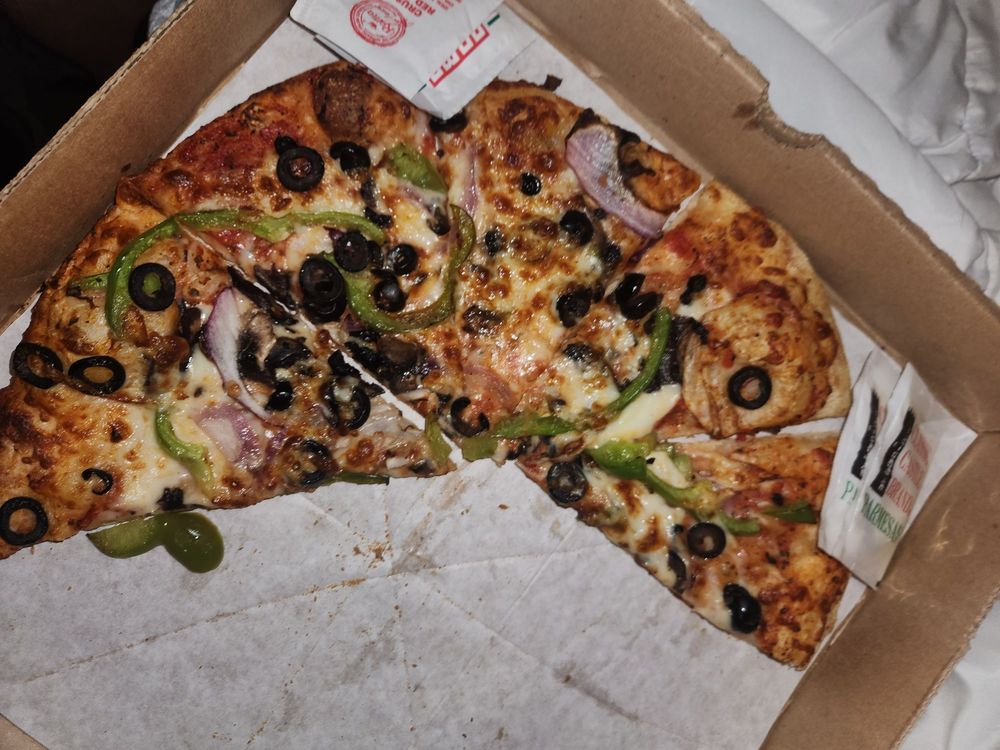 Food from Alfredo’s Pizzeria