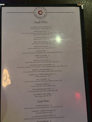 Menu photo 4 Crimson DC Washington, DC, DC