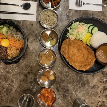 Korean Tofu House Express - Hot Pot Bibimbap, complimentary Banchan, and Donkatsu - Korean Near Me - Seattle, Washington Korean Tofu House Express - Hot Pot Bibimbap, complimentary Banchan, and Donkatsu - Korean Near Me - Seattle, Washington