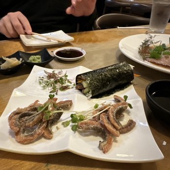 Seabutter - Salmon Skin Hand Roll - Japanese Near Me - Beverly Hills, California Seabutter - Salmon Skin Hand Roll - Japanese Near Me - Beverly Hills, California