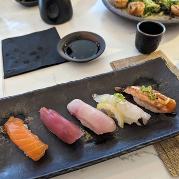 Aburi Sushi - HH nigiri pieces - Sushi Bars Near Me - Houston, Texas