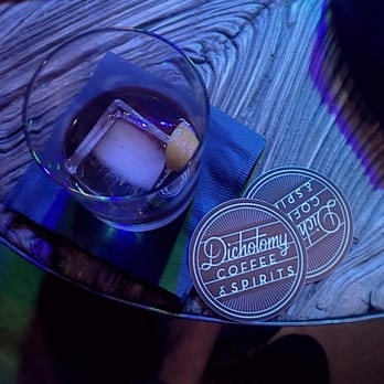 Dichotomy Coffee & Spirits - Balcones old fashion at Dichotomy. - Coffee & Tea Near Me - Waco, Texas
