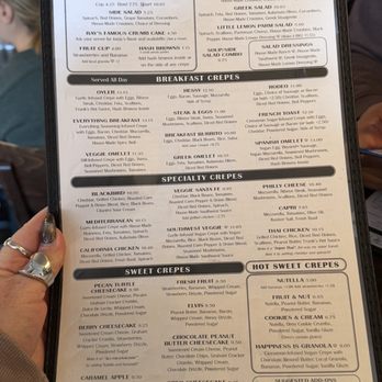 Rachel's Cafe & Creperie - Menu - Creperies Near Me - Lancaster, Pennsylvania