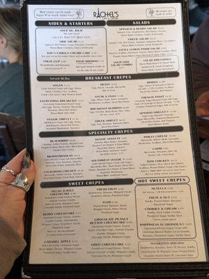 Menu photo 4 Rachel's Cafe & Creperie Lancaster, PA
