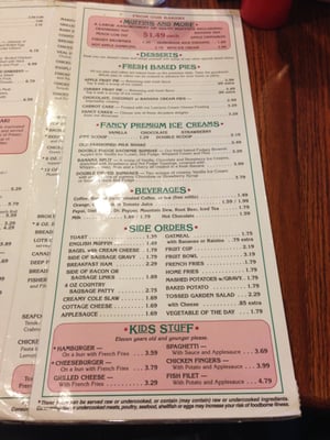 Menu photo 6 Farmer Boy Restaurant Akron, OH