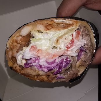 Doner Haus - A wrap with beef and chicken. - Halal Near Me - New York, New York Doner Haus - A wrap with beef and chicken. - Halal Near Me - New York, New York