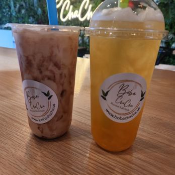 BoBa ChaCha Pasadena - Lychee + mango - Coffee & Tea Near Me - Pasadena, California