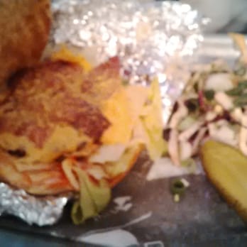 Handmade Burger - Cheese and bacon dirty burger - Burgers Near Me - Wembley, XGL