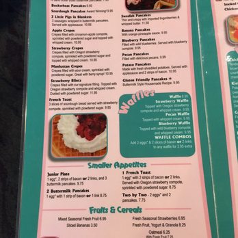 Pig 'N Pancake - Menu - Breakfast & Brunch Near Me - Seaside, Oregon