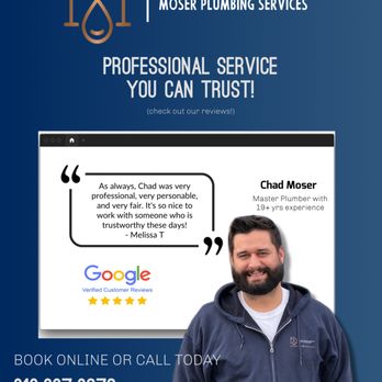 Moser Plumbing Services - Plumbing Near Me Moser Plumbing Services - Plumbing Near Me