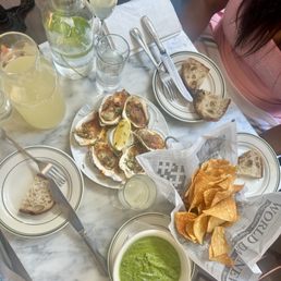 Charbroiled oysters Spinach Artichoke Dip