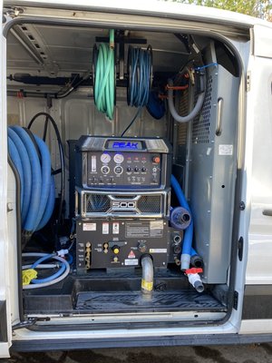 Photo of Davila's Auto Detailing - St. Louis park , MN, US. Machine for Carpet cleaning and auto detail