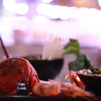 I Luv Hot Pot - a lobster and a salad - Hot Pot Near Me - Duluth, Georgia