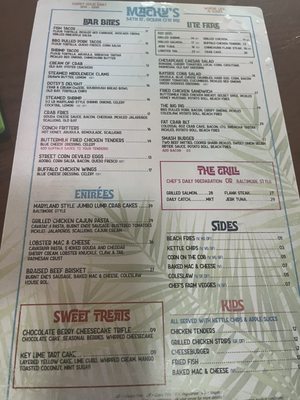 Menu photo 7 Macky's Bayside Bar & Grill Ocean City, MD Menu photo 7 Macky's Bayside Bar & Grill Ocean City, MD