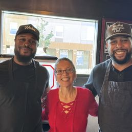 With the Horn brothers