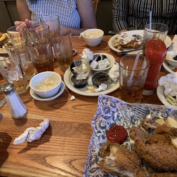 Cracker Barrel Old Country Store - The trash that remained on our table from the beginning to the end of our meal - American Near Me - Buda, Texas Cracker Barrel Old Country Store - The trash that remained on our table from the beginning to the end of our meal - American Near Me - Buda, Texas