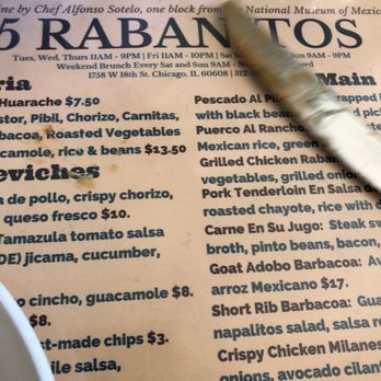 5 Rabanitos - Mexican Near Me - Chicago, Illinois