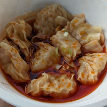 Juicy Dumpling - Shrimp wontons in a spicy sauce - Dim Sum Near Me - Toronto, Ontario