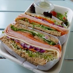 Māla Market - Italian Sandwich with salad (cilantro dressing)