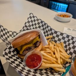 Burger & Fries