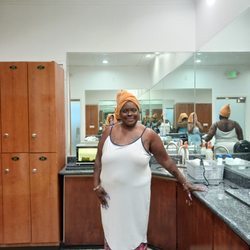 Gardena Women Sauna - In the changing room