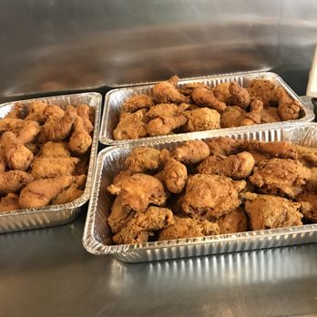 New Orleans Crispy Chicken - three trays of fried chicken - Cajun/Creole Near Me - Grand Rapids, Michigan New Orleans Crispy Chicken - three trays of fried chicken - Cajun/Creole Near Me - Grand Rapids, Michigan