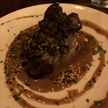 Boutros - Maitake mushroom - amazing - New American Near Me - Brooklyn, New York
