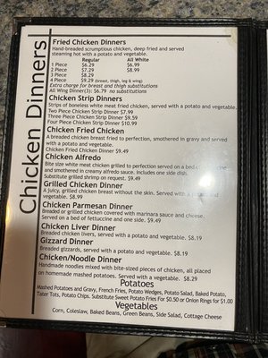 Menu photo 1 J D's Country Style Chicken Hays, KS