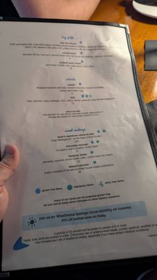 Menu photo 2 Aqua Restaurant Beaufort, NC