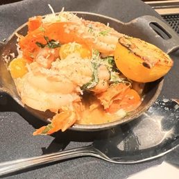 Shrimp scampi Shrimp scampi