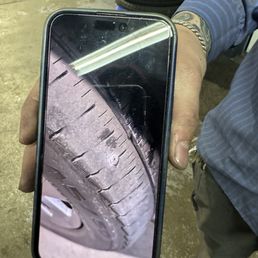 Nail in tire turns out to be needing a whole new tire.