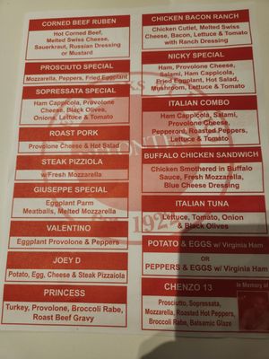 Menu photo 4 Defonte's Brooklyn, NY