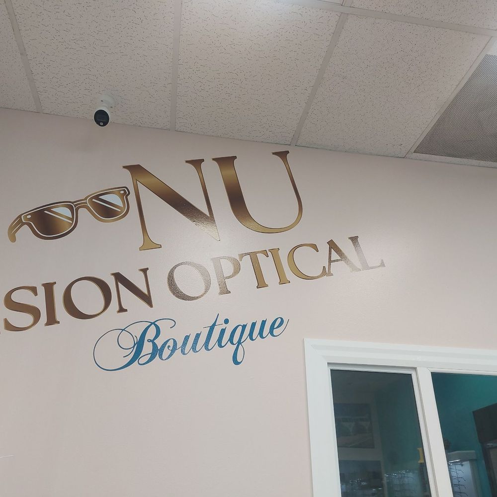 Nu Vision Optical - Inside sign - Sunglasses Near Me - Palmdale, California