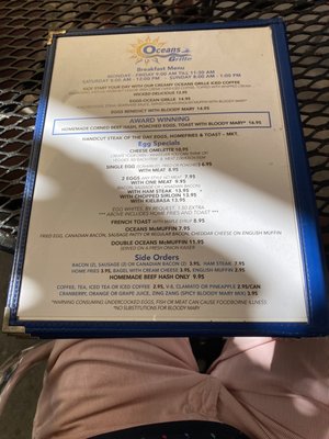 Menu photo 4 Oceans Grille Fort Lauderdale, FL Menu photo 4 Oceans Grille Fort Lauderdale, FL