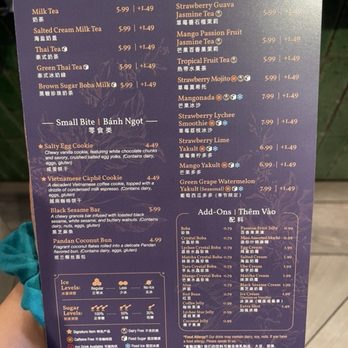 Caphe Den - Menu - Coffee & Tea Near Me - Flushing, New York