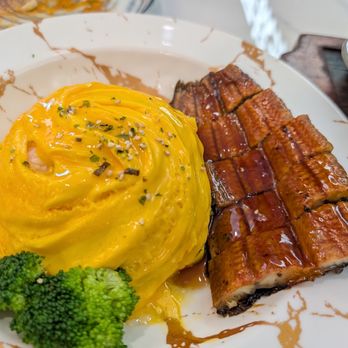Uncle Cha Fusion Cafe - Uncle Omurice with Unagi - Asian Fusion Near Me - Milpitas, California Uncle Cha Fusion Cafe - Uncle Omurice with Unagi - Asian Fusion Near Me - Milpitas, California