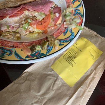 Potbelly - A list of what I want on my sandwich. And a sandwich that is completely wrong - Fast Food Near Me - Joliet, Illinois Potbelly - A list of what I want on my sandwich. And a sandwich that is completely wrong - Fast Food Near Me - Joliet, Illinois