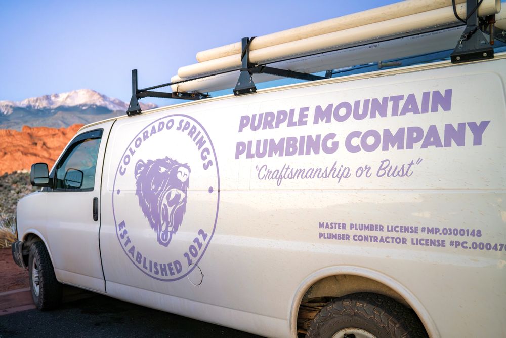 Slide of Purple Mountain Plumbing
